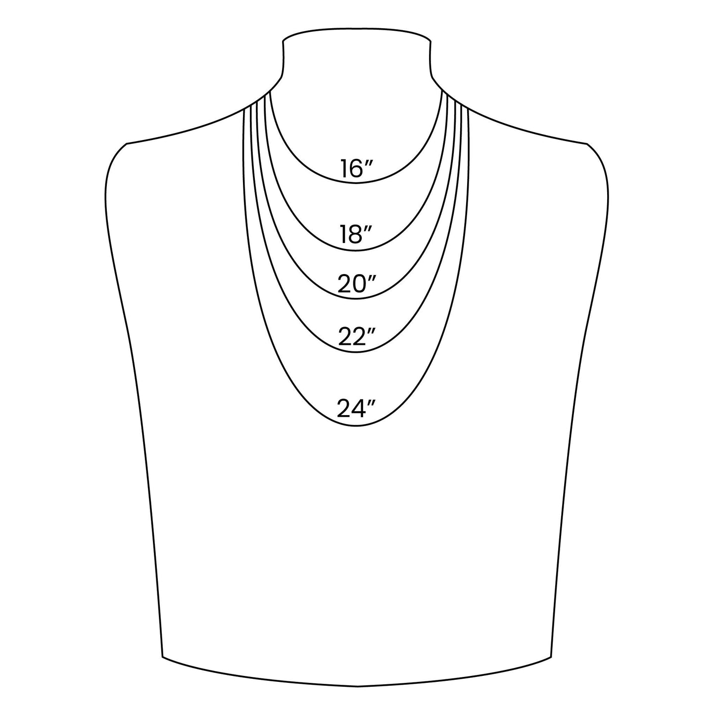 Horizon Paperclip Necklace - Gold