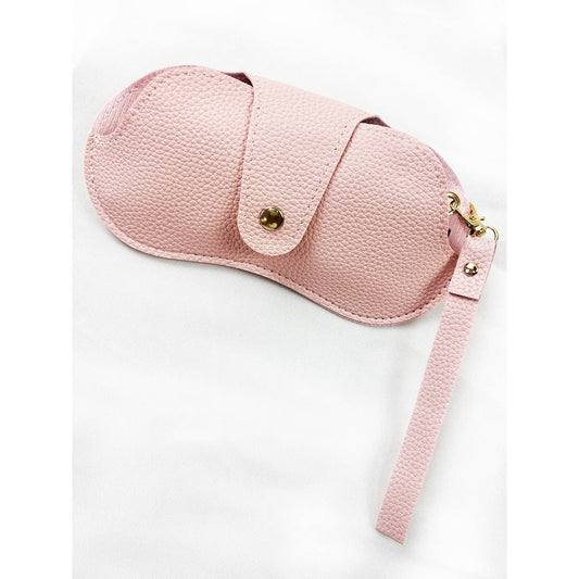 Faux Leather Eyeglass Case with Wristlet Strap: MIX COLOR / ONE(12)