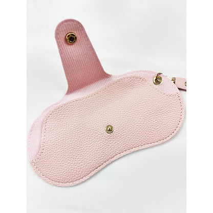 Faux Leather Eyeglass Case with Wristlet Strap: MIX COLOR / ONE(12)