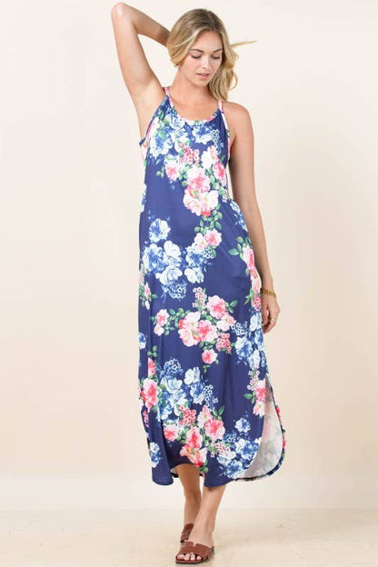 Bluebonnet Breeze Maxi Dress