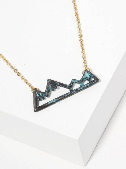 Turquoise Peaks Necklace