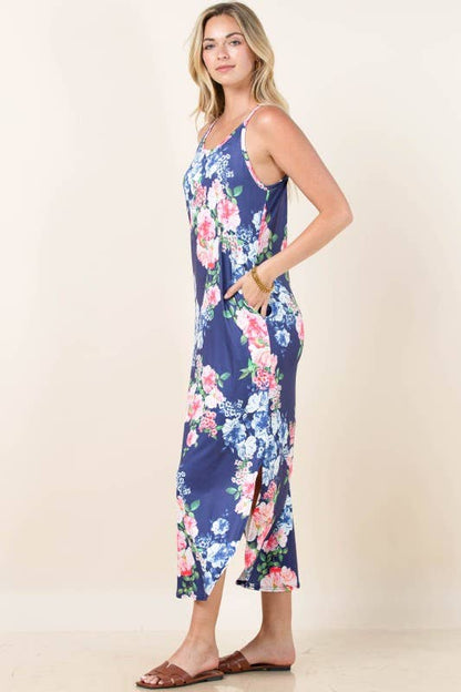 Bluebonnet Breeze Maxi Dress