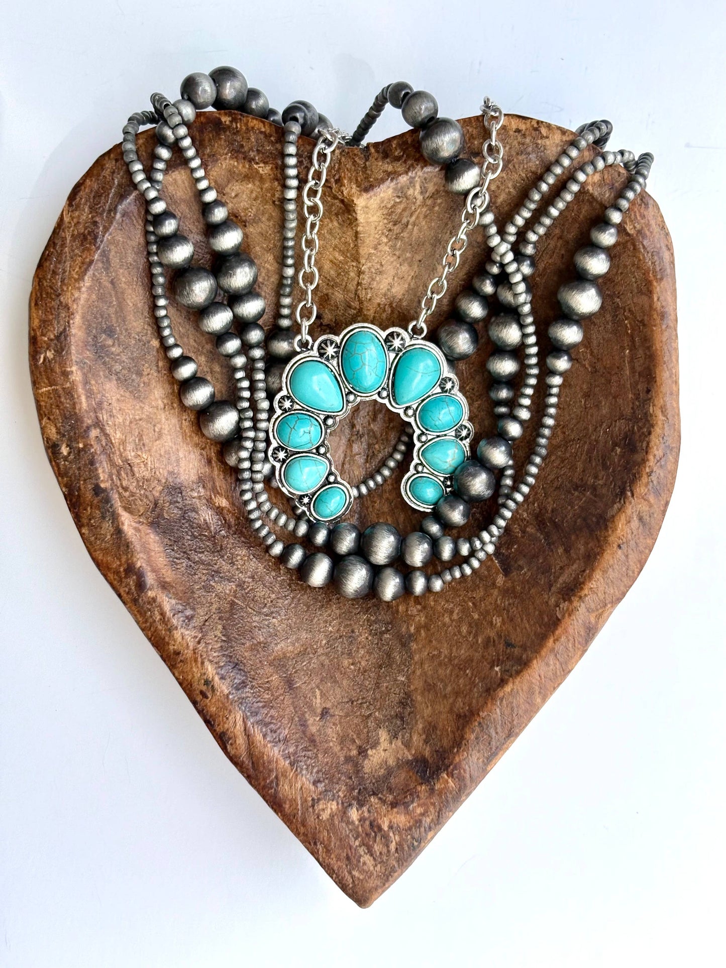 Desert Sky Squash Blossom Necklace Set