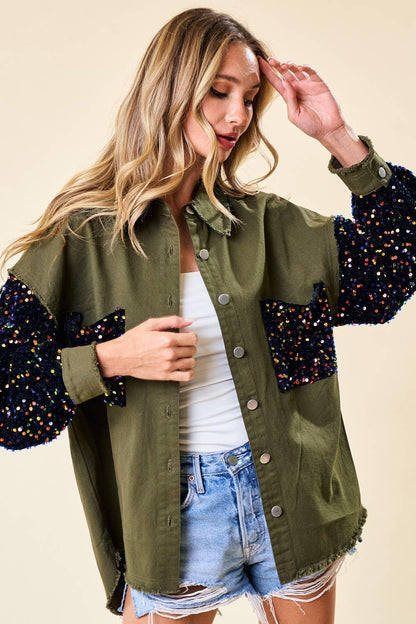Sparkle Shacket