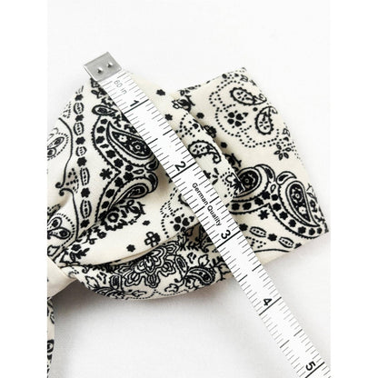 Paisley Bandana Pattern Bow Hair Clip: MIX COLOR / ONE(12)