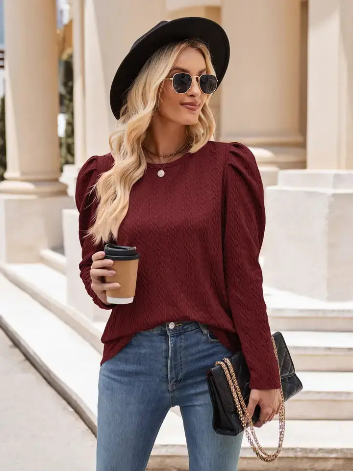 Cable Knit Long Sleeve