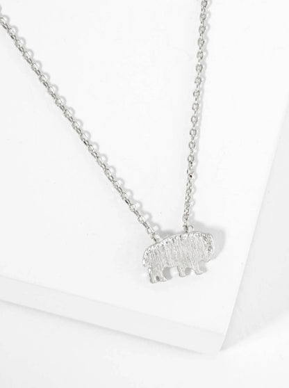 Heart of a Bison Necklace