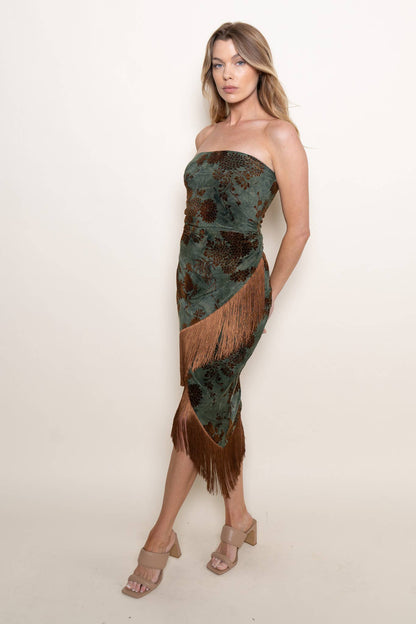 Headliner Fringe Dress