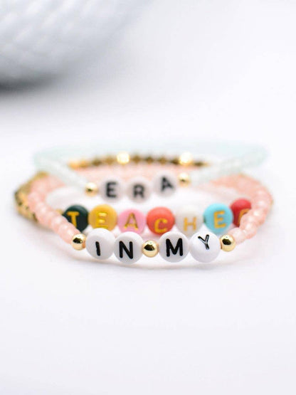 In My Teacher Era Bracelet Set