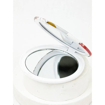 Tropical Leaf Compact Mirror