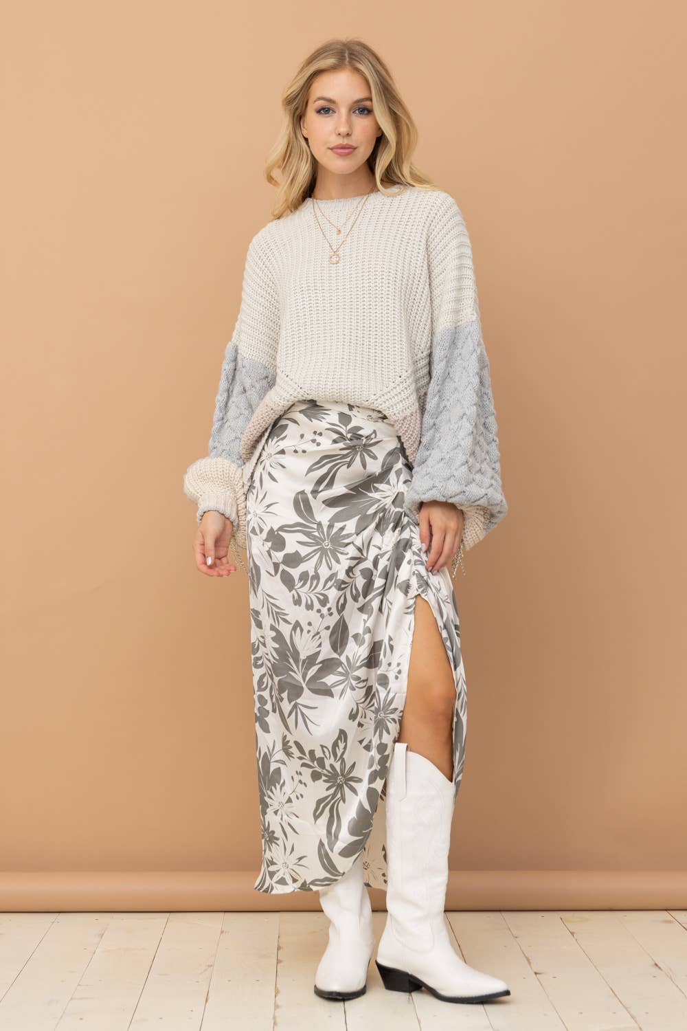 Prairie Moon Pleated Skirt