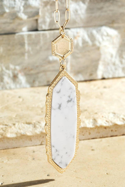 Nani Semi Stone Necklace