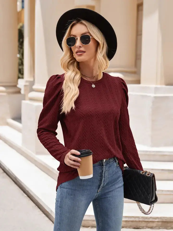 Cable Knit Long Sleeve
