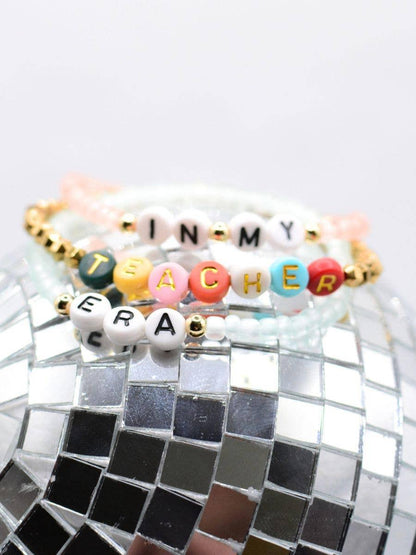 In My Teacher Era Bracelet Set