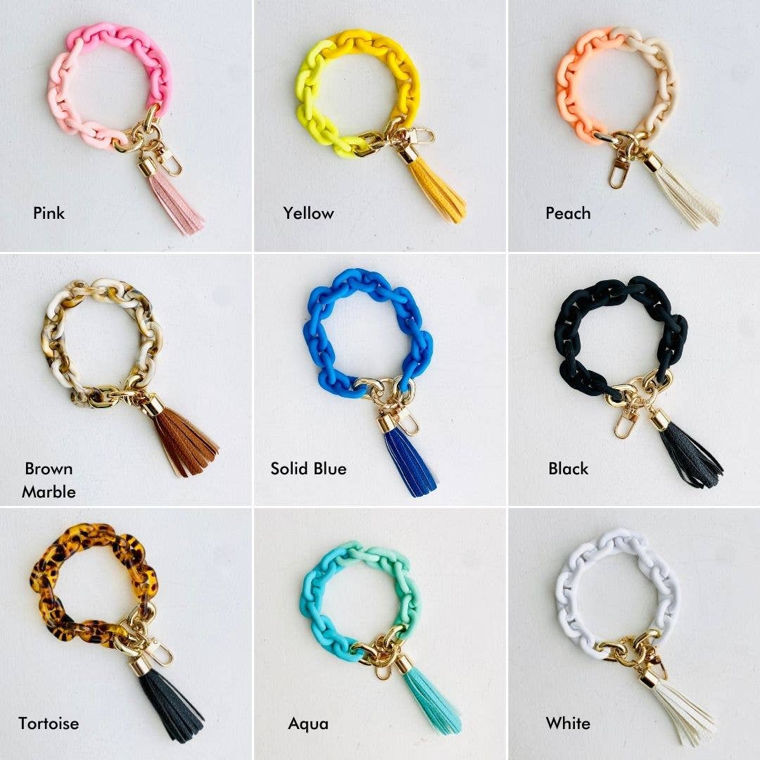 Mixed Colors Keychains - Minor Imperfections: Silicone Bead Keychains