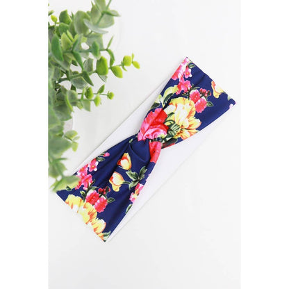 Flower Print Headwrap: MIX COLOR / ONE(12)
