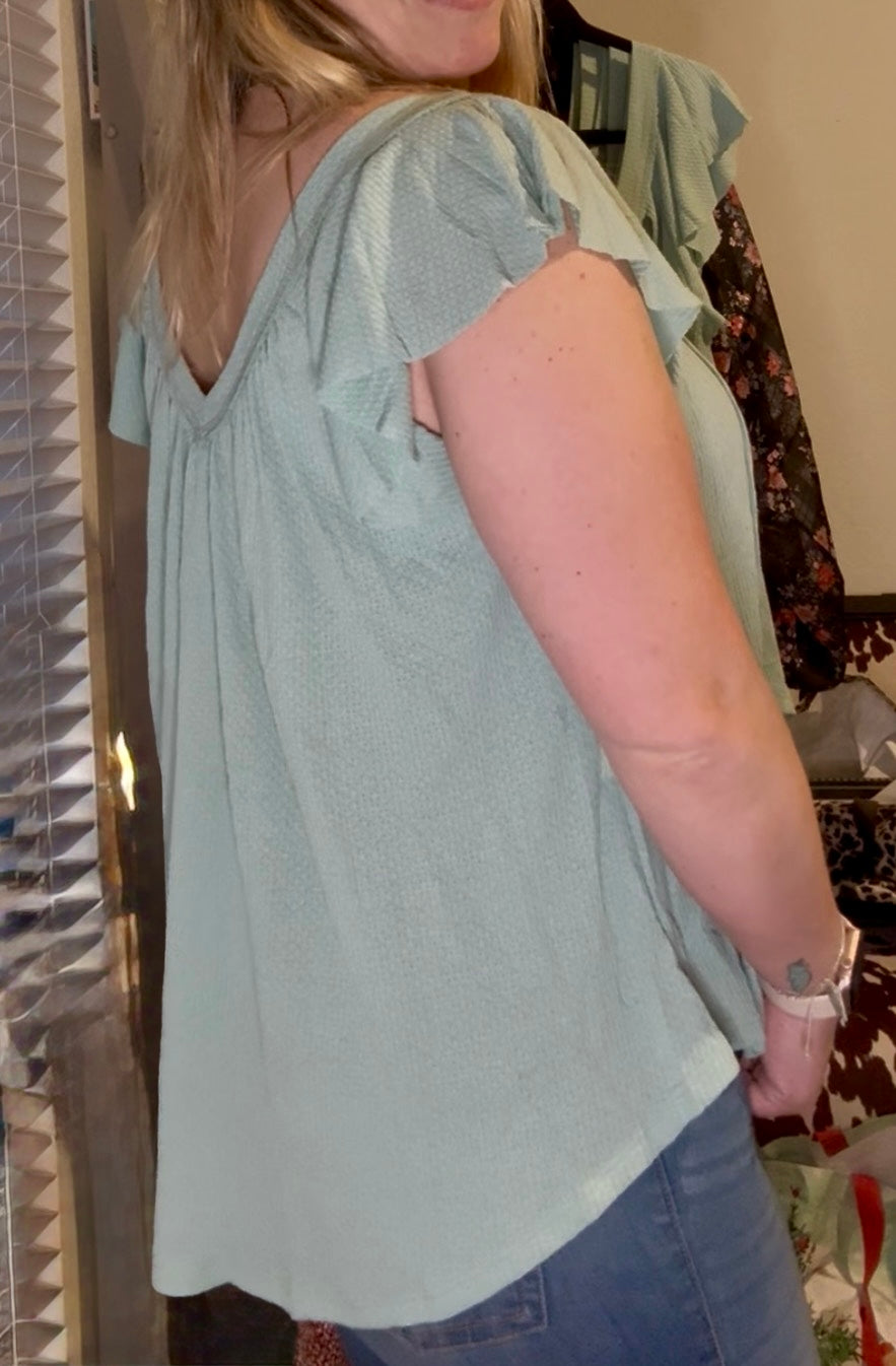 Sagebrush Drape Top