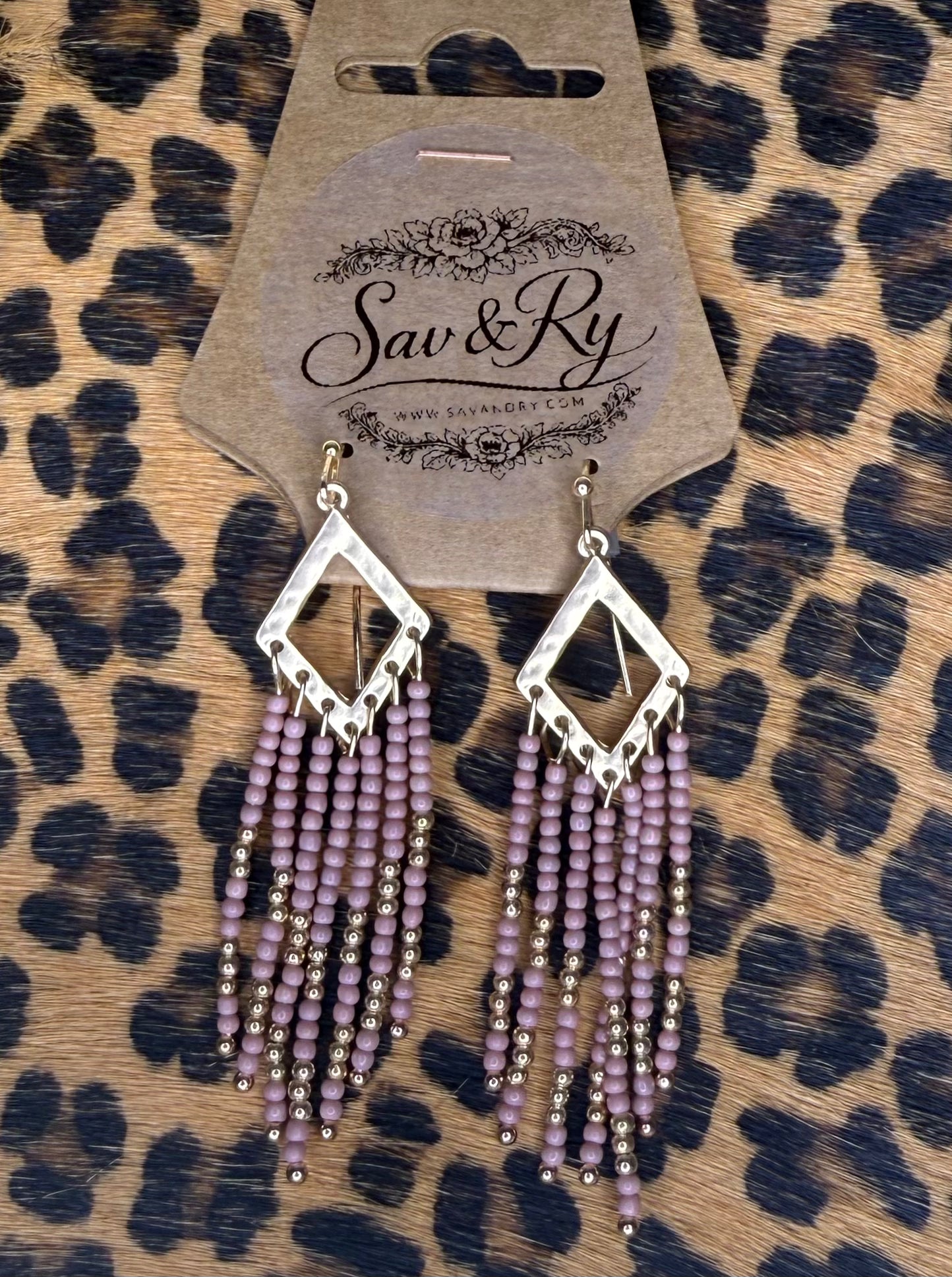Sienna Blush Earrings