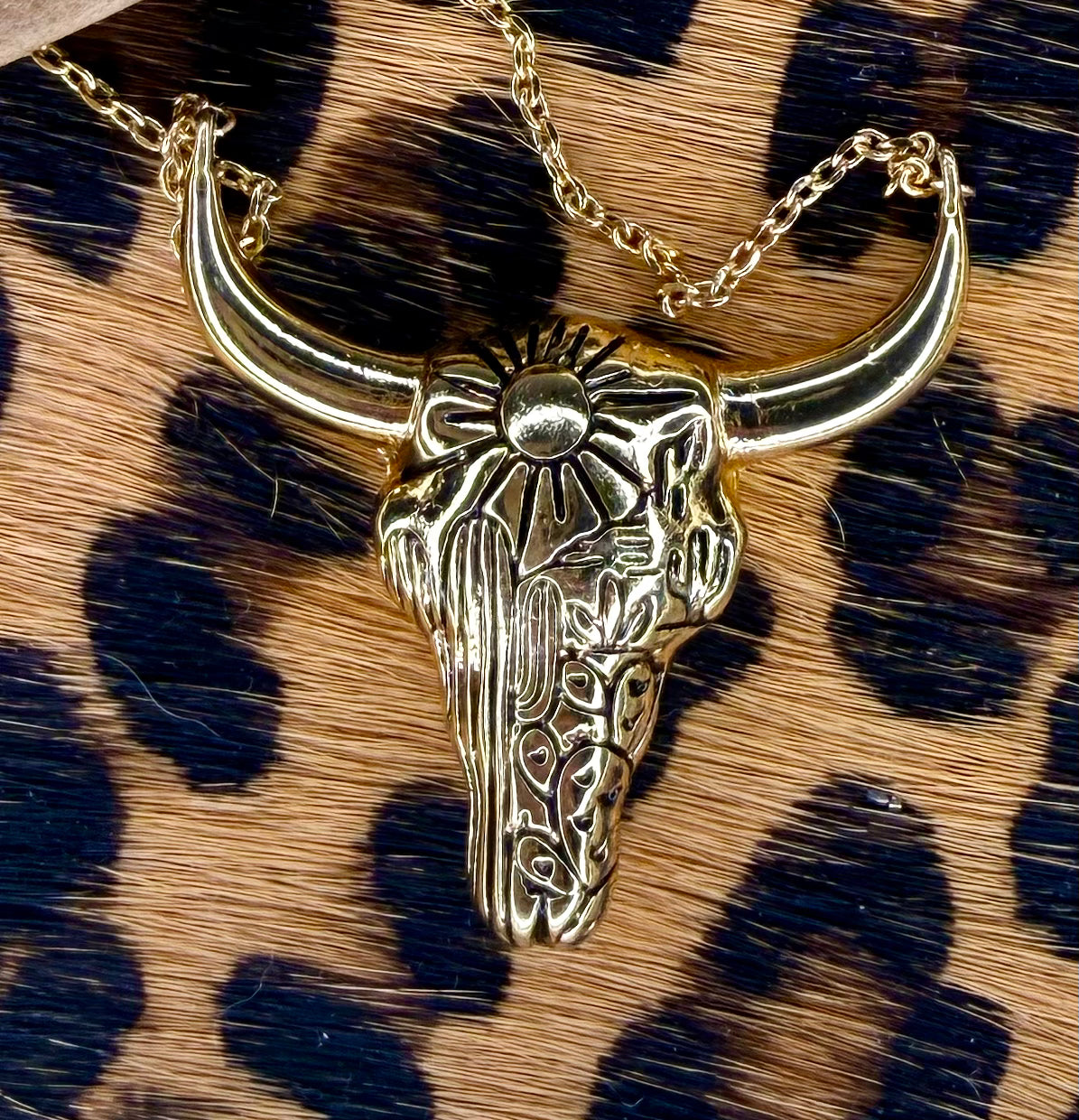 Prickly Bull Necklace