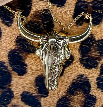 Prickly Bull Necklace