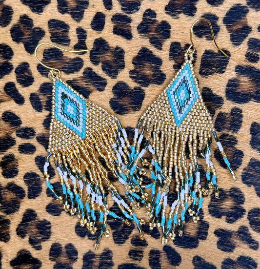 High Desert Teal Fringe