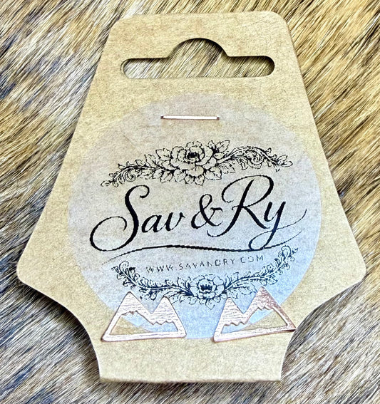 Mountain Range Earrings