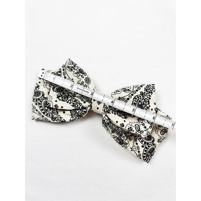 Paisley Bandana Pattern Bow Hair Clip: MIX COLOR / ONE(12)