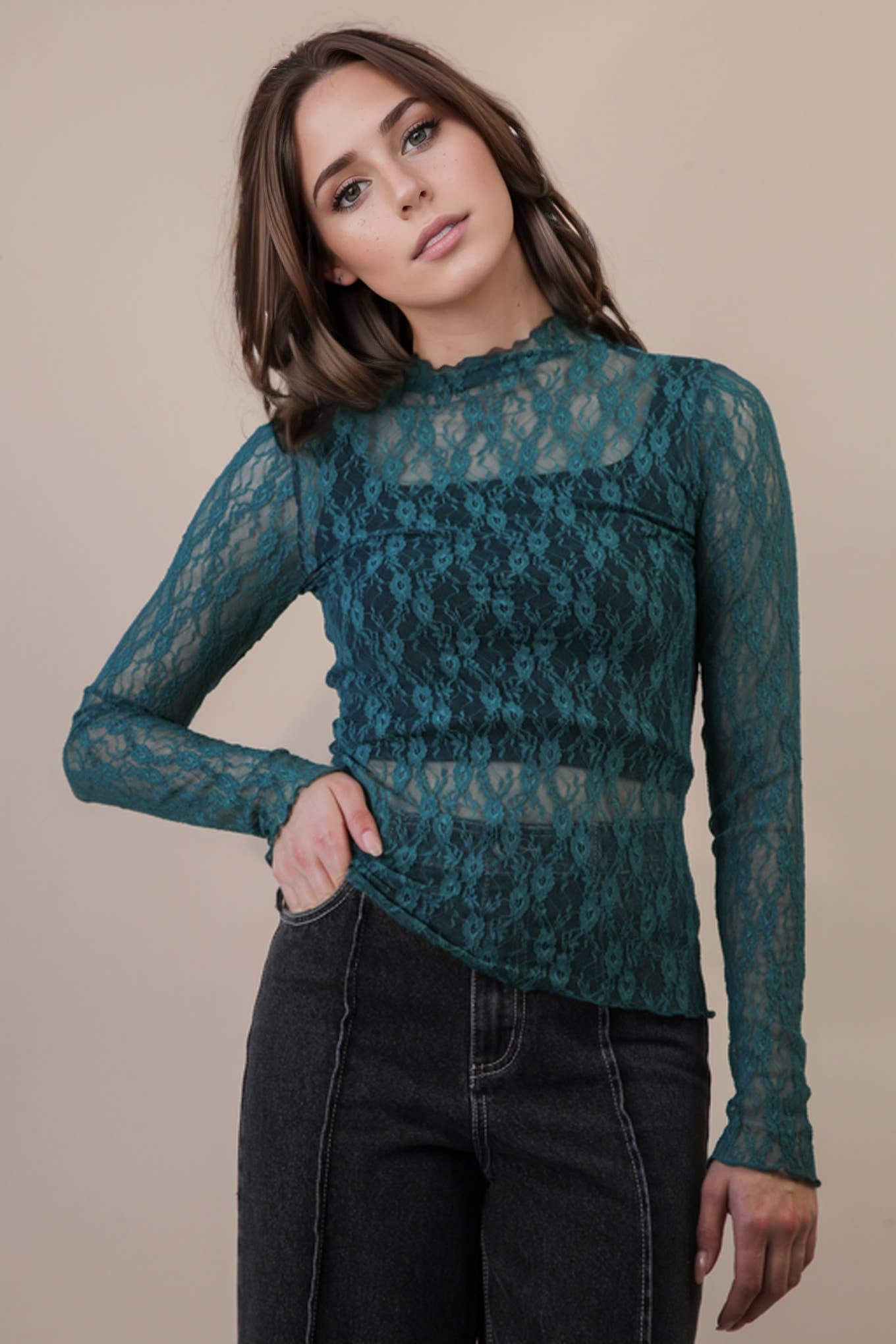 Cowgirl Lace Top