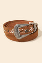Prairie Bloom Buckle Belt