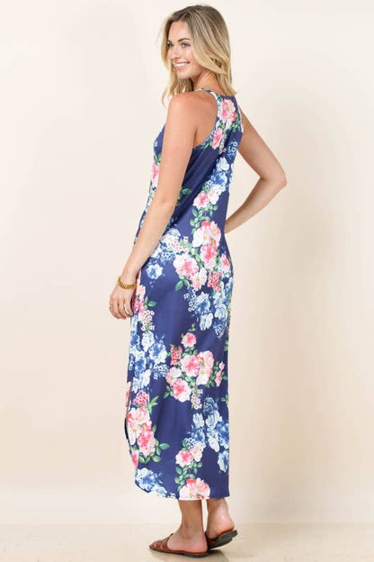 Bluebonnet Breeze Maxi Dress