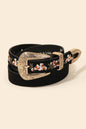 Prairie Bloom Buckle Belt