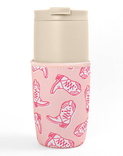 Western Cowgirl Boots Drink Sleeve: Small