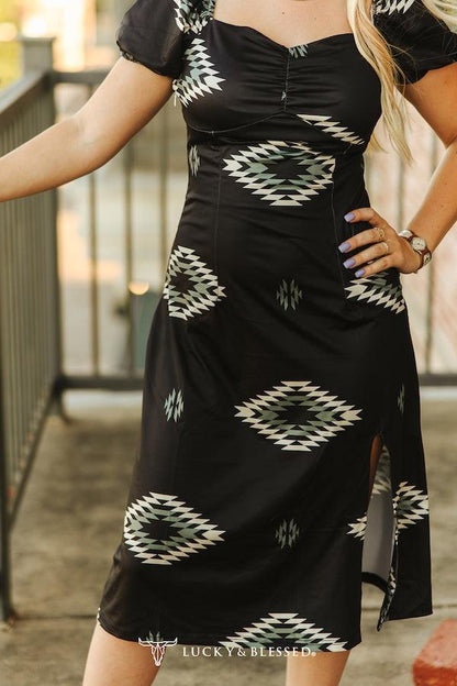 Aztec After Dark Dress
