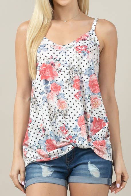 Polka Dot Prairie Tank