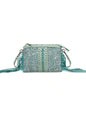 Dolly Fringe Crossbody - Teal
