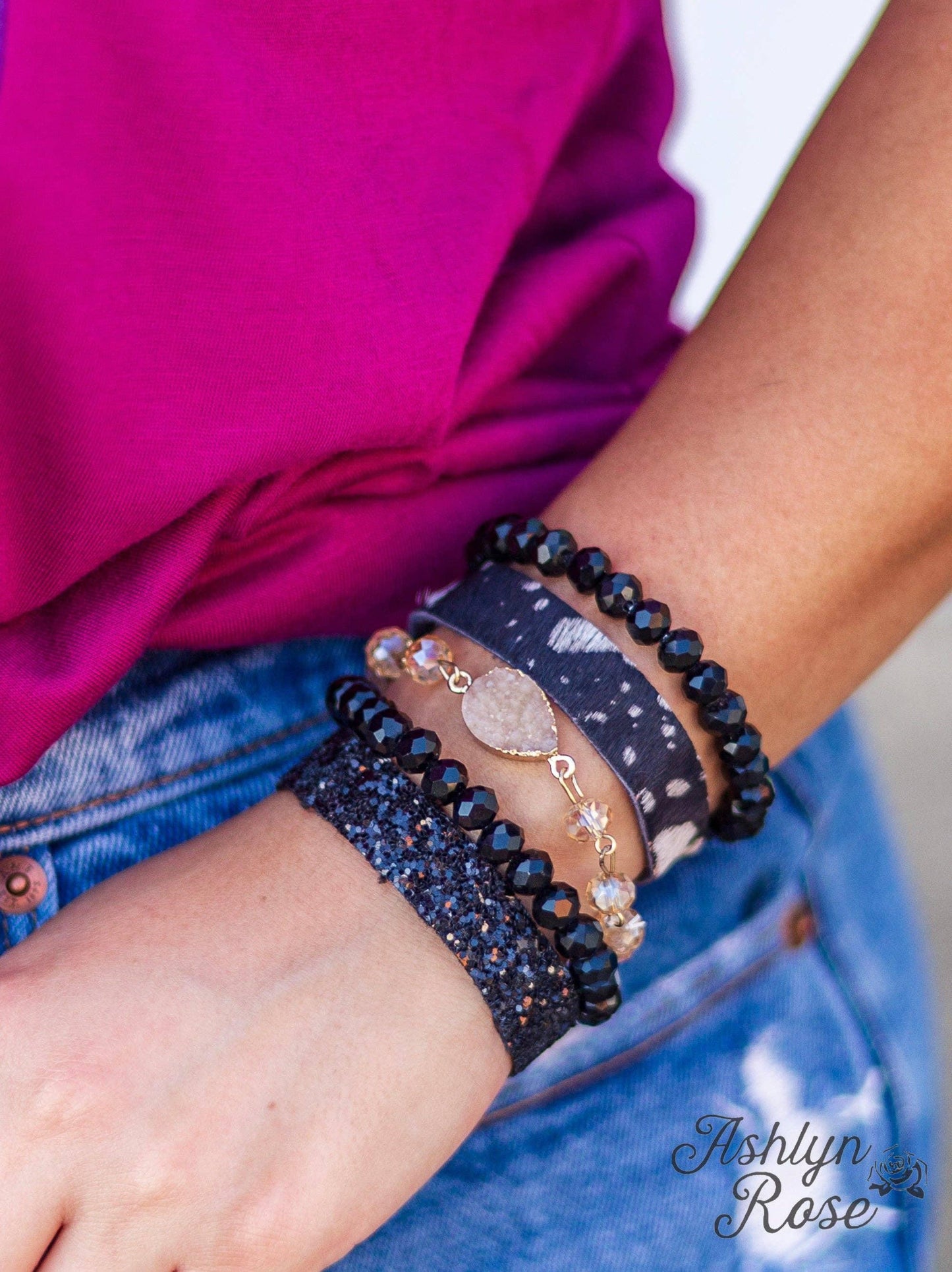 Bougie Cowgirl Bracelet Set