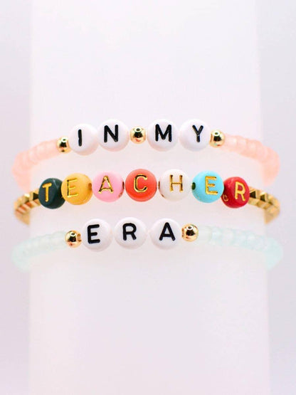 In My Teacher Era Bracelet Set